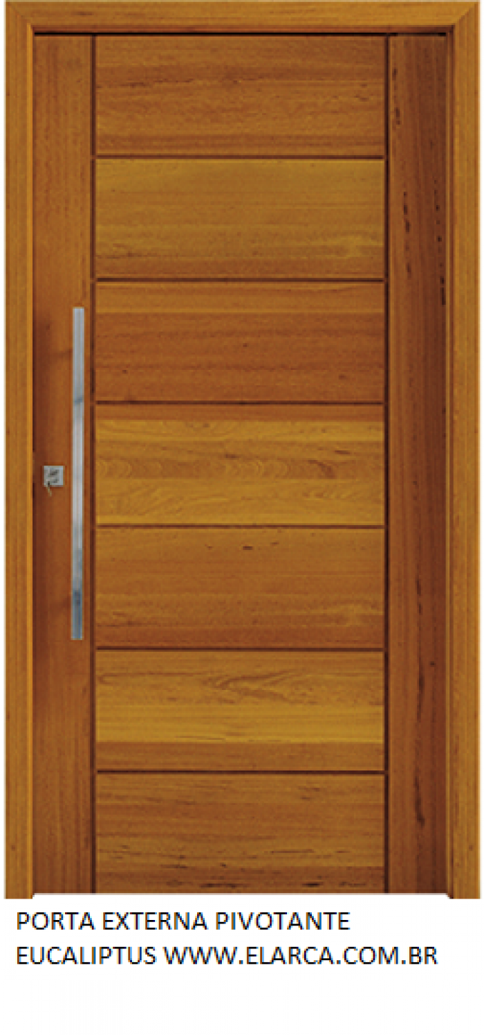 PORTA EXTERNA MADEIRA MODELO CLASSICA LIPTUSFORTE ( EUCALIPTUS GRANDIS